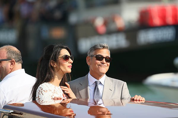 George Clooney and Amal Alamuddin Wedding Pictures